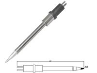 Replacement soldering tip for VTSUSB7 rechargeable soldering iron, precision soldering iron tip for electronics repair and PCB soldering, spare tip for hobby electronics and DIY projects