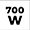 Power consumption: 700 W