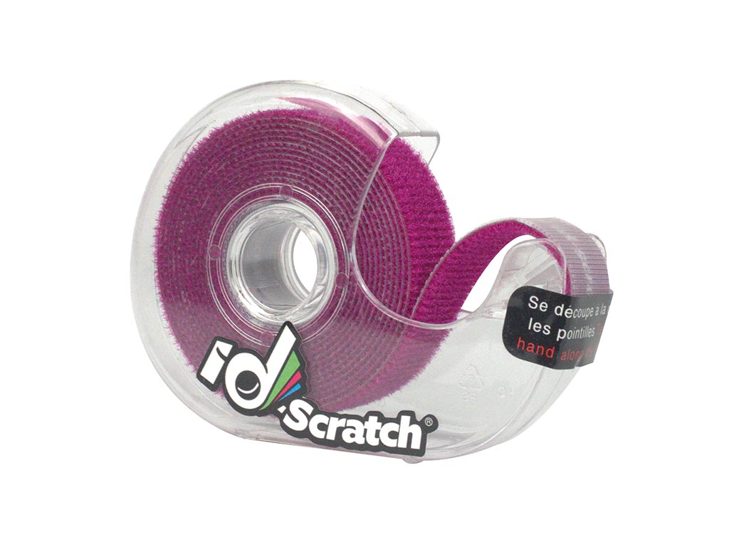 Id scratch ids vr scratch tape reel 2m x 2cm violet red color