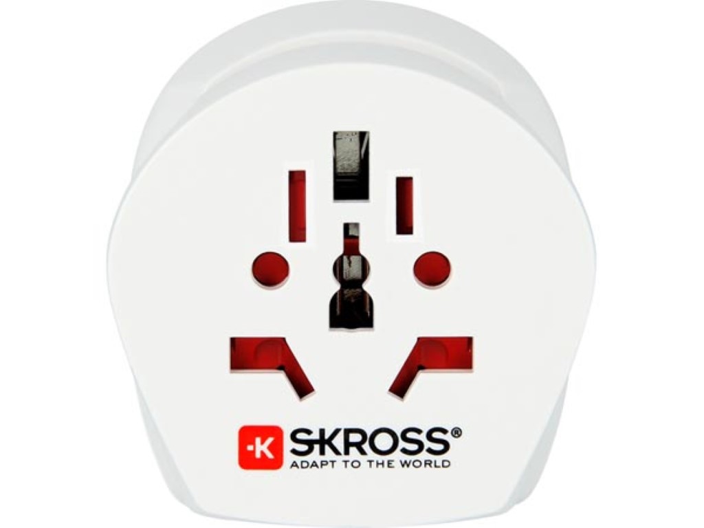 SKROSS - Adaptateur de voyage Europe vers Royaume Uni Pas Cher | Bureau Vallée