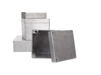 SEALED DIE-CAST ENCLOSURE - ALUMINIUM -120.5 x 120.5 x 101.5 mm