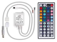 RGB LED CONTROLLER WITH 44 KEY REMOTE CONTROL