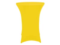 Cocktail table cover - yellow