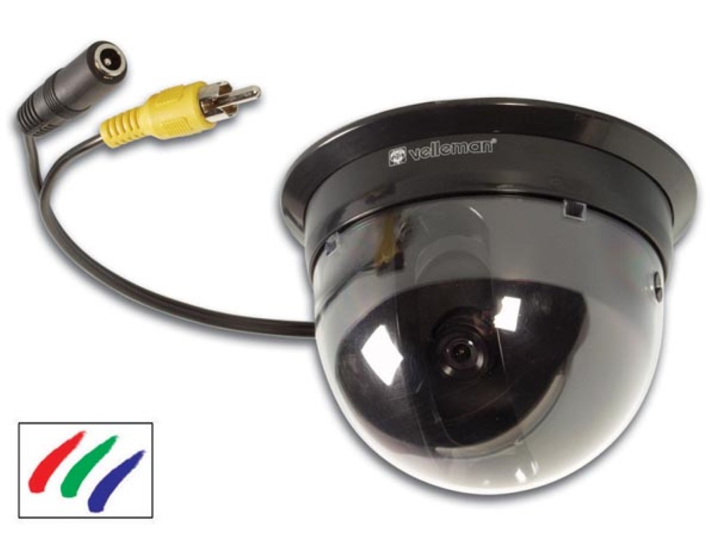 CAMCOLD: COLOUR DOME CAMERA – Velleman – Wholesaler and developer of ...