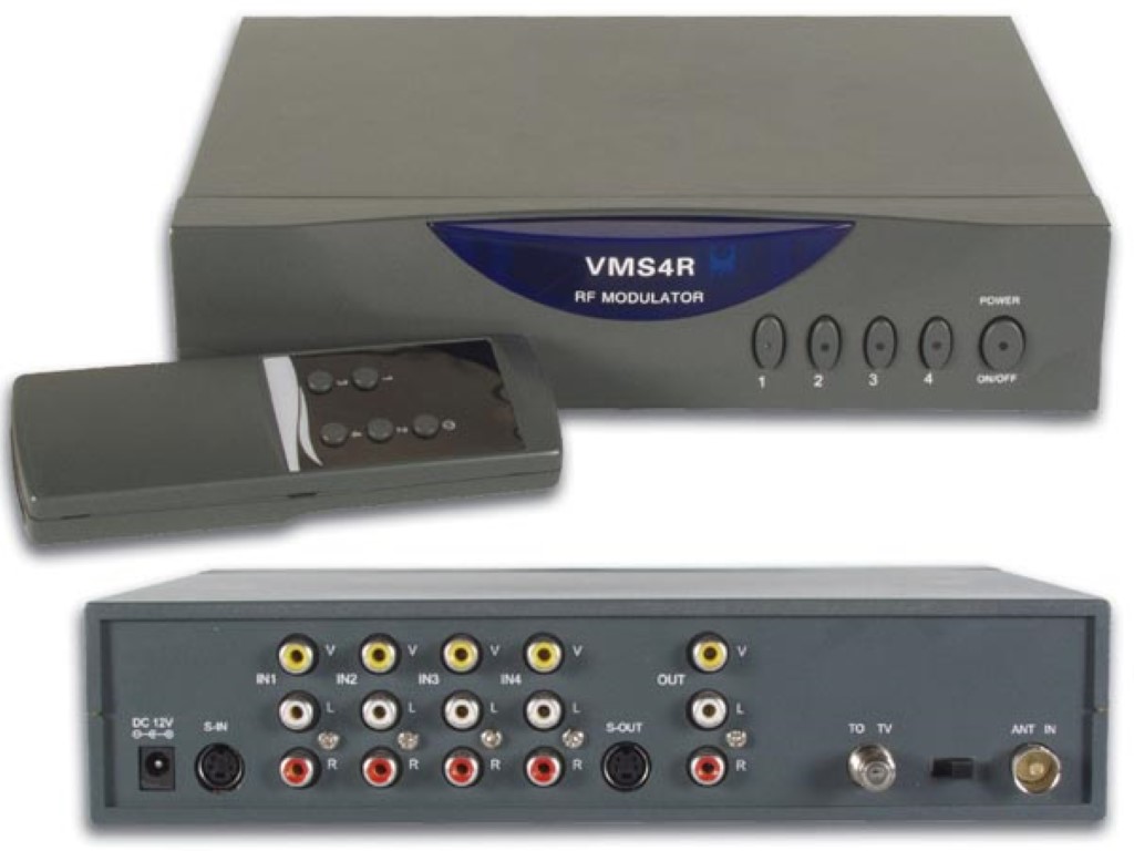 Velleman VMS4R: AUDIO/VIDEO SWITCH BOX WITH REMOTE CONTROL – Velleman ...