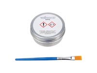 Solder paste transparent 30 g, halogen free and lead free flux paste, suitable for PCB BGA CSP soldering and electronics repair, strong adhesion for reliable electrical connections