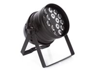 LED PAR 64 RGBW 18 x 4 W - BLACK