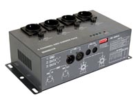 4-CHANNEL DMX DIMMER PACK - 4 x 5 A