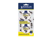 Imidalux ant bait station with gel bait to control ants and nests, insecticide bait for indoor and outdoor use, effective up to 3 months, ant control, 2 pieces