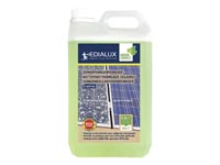 Solar panel cleaner 2.5 L with enzymes, eco-friendly solution for solar panels, deep cleaning without damage, removes dirt, bird droppings and residues