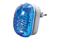 Mini electric insect killer - blue
