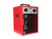Fan heater, for indoor use, 2 heat settings, 3300 W