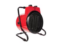 Fan heater, for indoor use, 2 heat settings, 3000 W