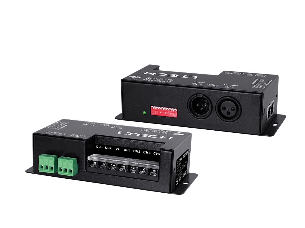 Ltech CHLSC29: DMX LED Controller 576W 24V, ideal for LED strip ...