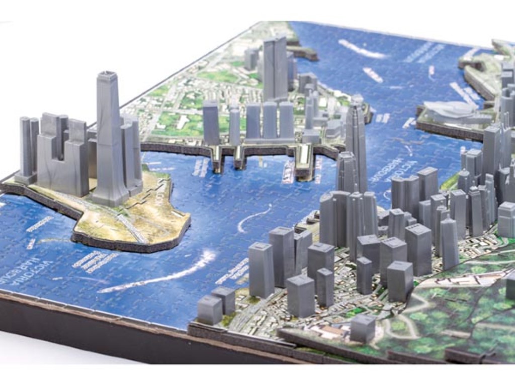 【未組立】４Ｄ ＴＩＭＥ　ＰＵＺＺＬＥ　香港 Amazon.com: 4D Cityscape Hong Kong Time Puzzle〈 英文版