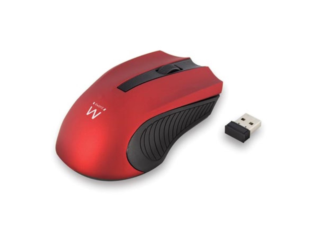 Ewent EM3227: EWENT - SOURIS SANS FIL - 1000 dpi - ROUGE – Velleman ...