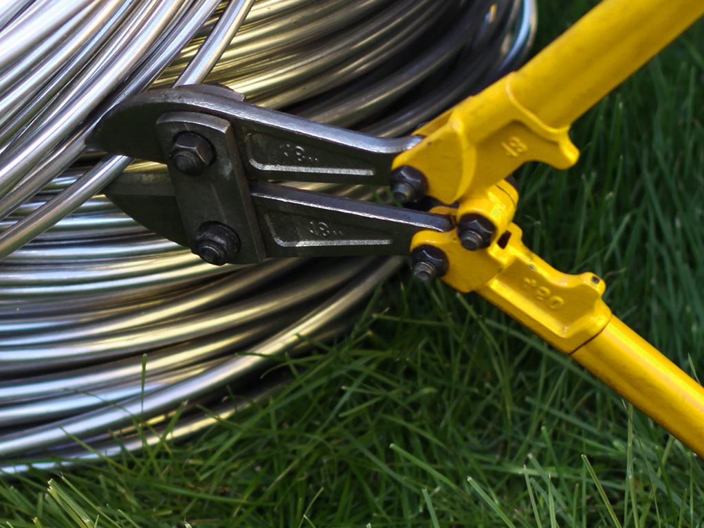 Toolland Betonschere 600mm - Leistungsstarke Bewehrungsstahl Schere