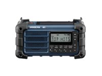 DAB+, FM, Bluetooth, Aux emergency radio with hand crank, portable solar radio power bank, rechargeable battery cell phone charger, LED flashlight, SOS Alarm, for indoor/outdoor