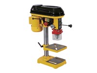 Drill press bench drill 400W, 13 mm chuck, 9 speeds 420-2700 rpm, adjustable table 0-45°, precision drilling wood metal plastic