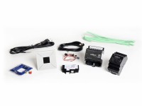 Velbus introductory package incl. White glass control module with OLED display.