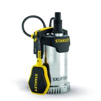 Submersible pump, clear water, 750W, stainless steel, float switch, flat suction, 11000 l/h, IPX8, 10m cable length