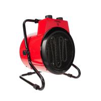 Electric fan heater 3000W, 2 heat settings, thermostat and cooling mode, IP24, overheat and tip-over protection, compact portable heater for workshop, garage, shed