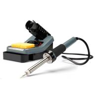 Soldering station, adjustable, 48 W, temperature range 160-480 °C, grey
